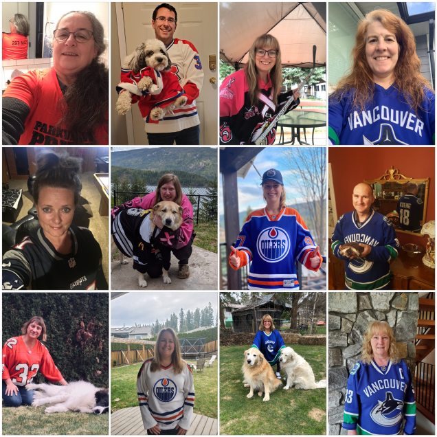 jersey day collage